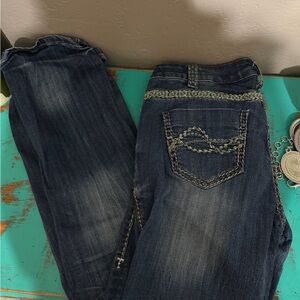 Cowgirl Tuff Indigo Boot Cut Jeans